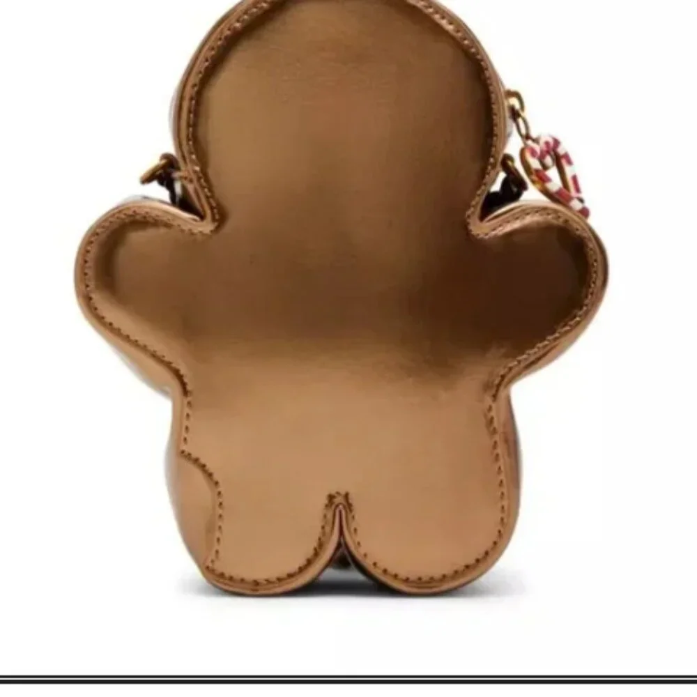 Betsey Johnson Christmas Gingerbread Crossbody Purse -   CL
